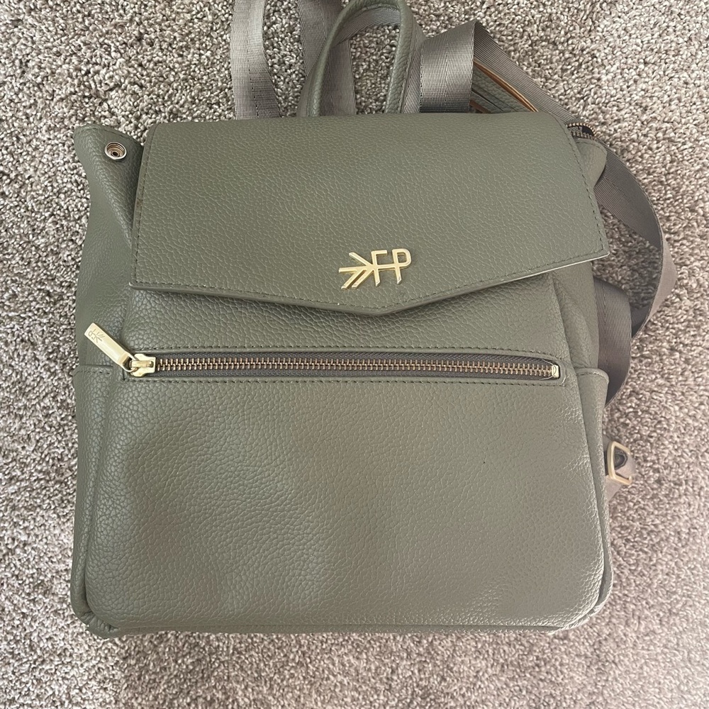 Freshly picked backpack diaper bag